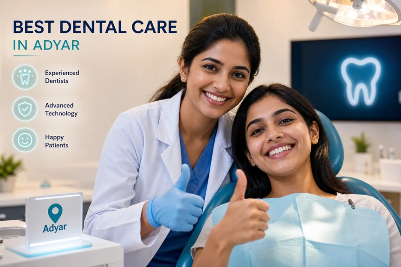 Top-Rated Dentist in Adyar: What to Look For